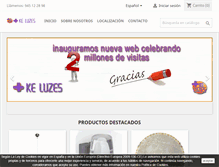 Tablet Screenshot of maskeluzes.com